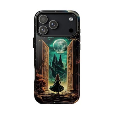 Girl Magic Door Enchanted Realm | Phone Ink Case for iPhone/Galaxy/Pixel