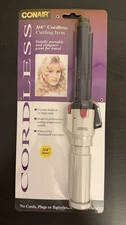 Vintage 1998 Conair Thermacell Cordless 3/4" Curling Iron New Old Stock