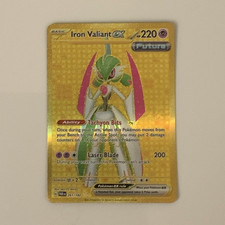 Iron Valiant ex Full Art Holo 249/182 Paradox Rift Ultra Rare English 220HP on eBay