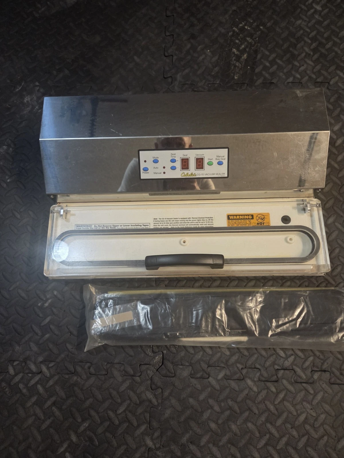 Cabela's Commercial Vacuum Sealer CG-15 Stainless Steel