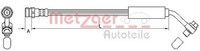 Metzger Bremsschlauch Hinterachse Links, Hinterachse Rechts U.A. FüR Audi, Seat
