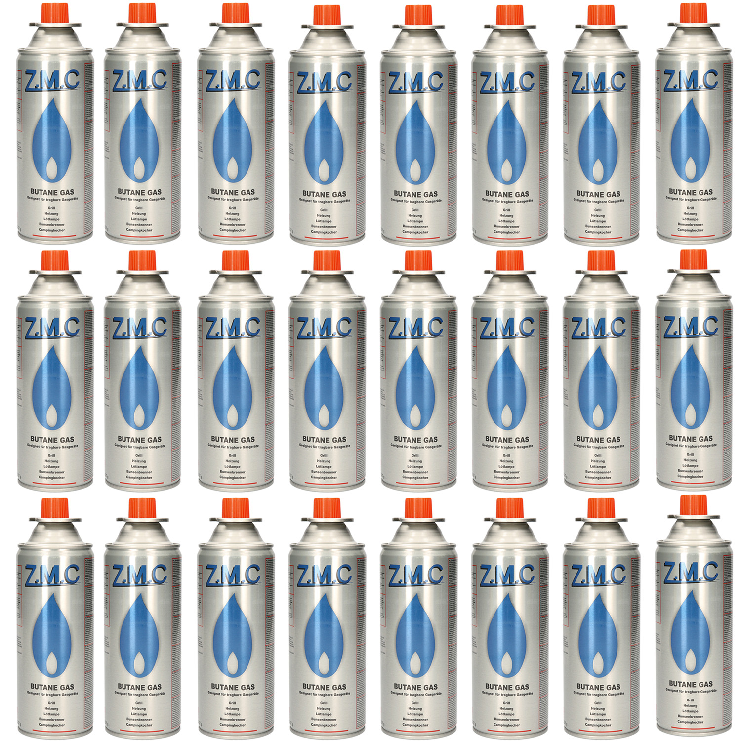 24 uds cartucho de gas butano 227 g cartuchos de gas quemador Bunsen cocina de camping cocina de gas
