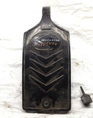 Vintage Mercury Mark 55E MK55E Outboard Faceplate, Front Cowl & Screw