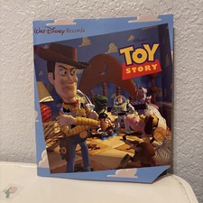 Vintage Walt Disney 1995 Toy Story Read Along Cassette Tape & Book~Woody~