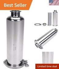 2-Inch Tri-Clamp Filter - SS304 Inline Strainer with 200 Mesh Stainless Screen