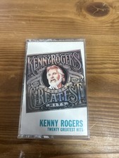 KENNY ROGERS - Twenty Greatest Hits - Cassette Tape 1983