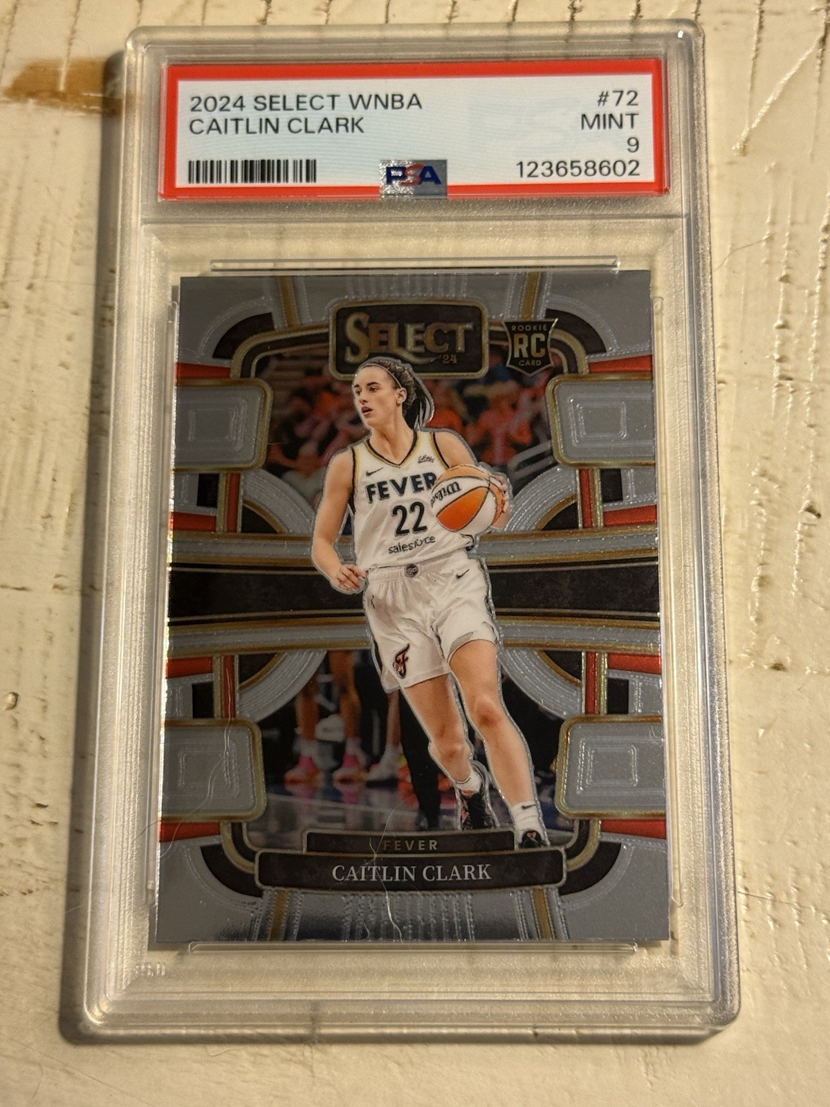 2024 Panini Select WNBA - Concourse Caitlin Clark #72 (RC) PSA 9