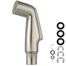 Universal Kitchen Sink Side Sprayer Head Replacement, Brushed Nickel Finish