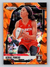 2024 Panini Prizm WNBA #37 Aerial Powers Ice Orange Prizms