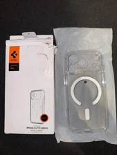 Spigen Ultra Hybrid MagSafe iPhone 17 Pro Clear Case 