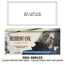 Protector For Resident Evil Requiem PS5 EB Games AU Store Promo Display