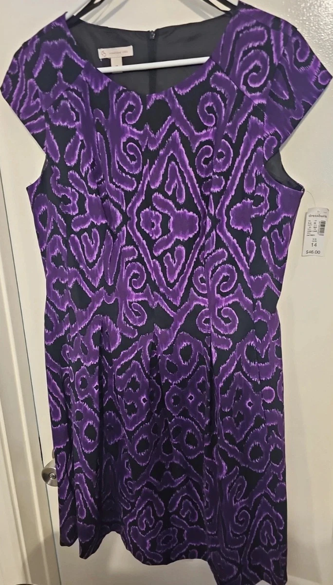 fit and flare dress with sleeves Floral Seamed Fit and Flare Dress – New York & Company