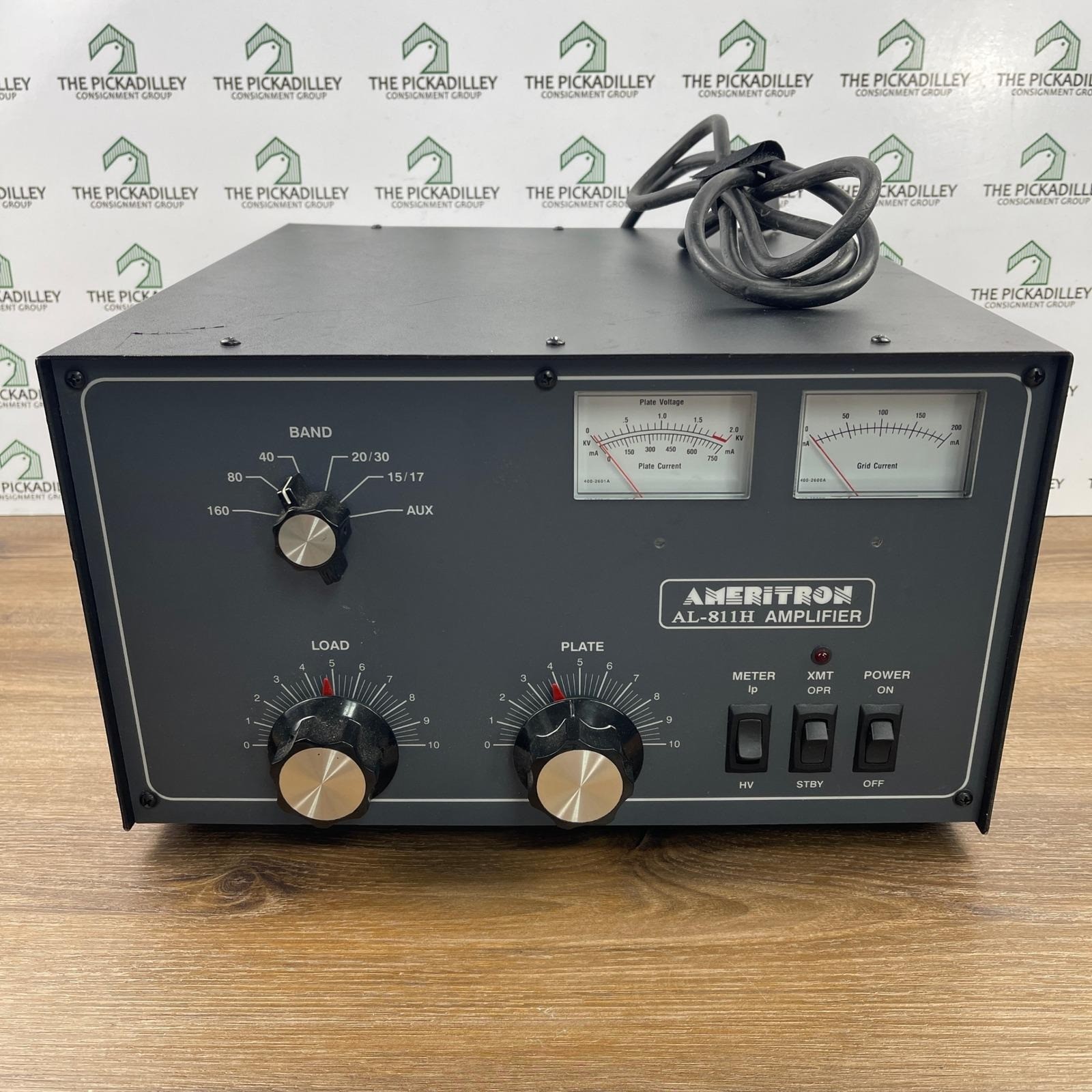 Ameritron AL-811H Linear Amplifier HF Ham Radio 800W Four 811A Tubes Made In USA