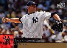 Joba Chamberlain 2009 Upper Deck 777 New York Yankees Baseball Card