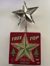 Vintage National Tinsel Tree Topper