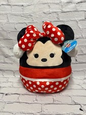 New w/ Tags Squishmallows 12" DISNEY MINNIE MOUSE Ear Muffs Holiday Winter