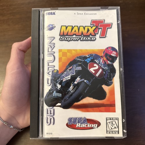 Manx TT Super Bike (Sega Saturn 1997) CIB Complete With Manual