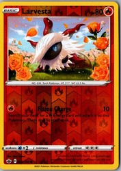Larvesta 023/198 Chilling Reign Reverse Holo Common