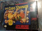 1993 Super Nintendo SNES The Lost Vikings Interplay CIB Complete + Box