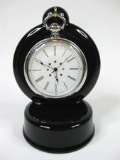 BLACK Ceramic Pocket watch stand watch display stand (choice of 2 colours)