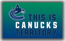 Vancouv Hockey Team Memorable Flag 90x150cm 3x5ft Canucks Territory Good Banner