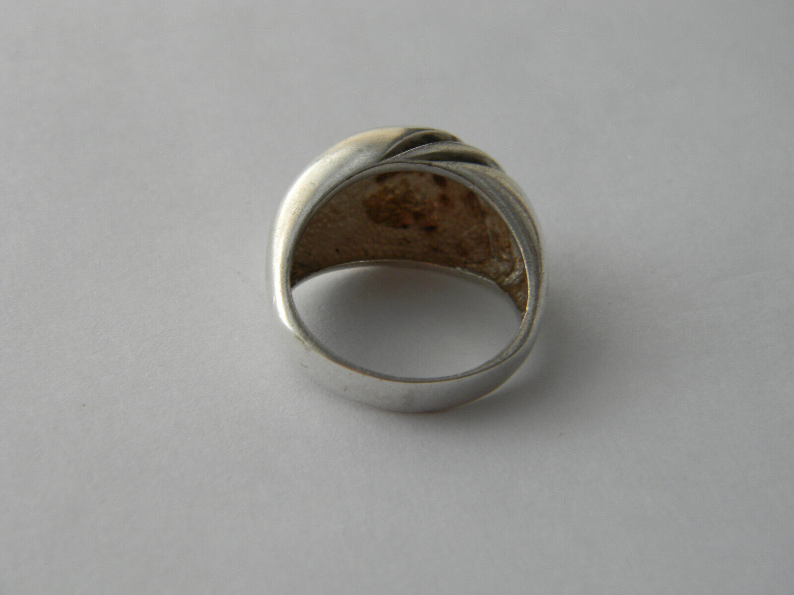 Fine 925 Solid Sterling Silver Grooved Modernist … - image 6