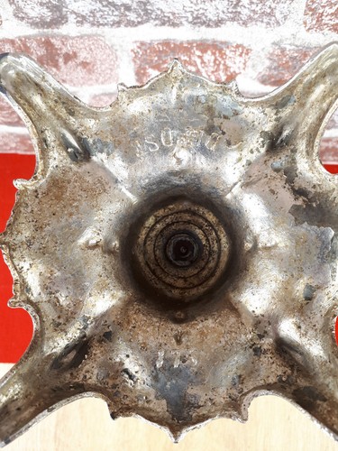 Ancienne lampe à pétrole vintage déposé 175 verre régule France complète - Photo 5/10