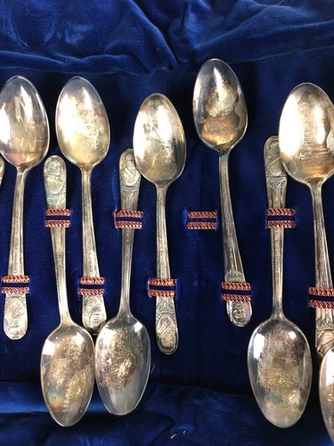 U.S. President Commemorative Spoon Set, Limited Edition, Wm. Rogers Mfg. Co. - Picture 7 of 12