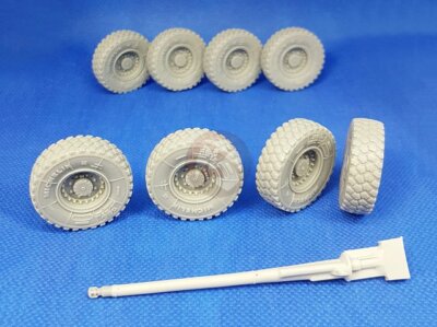 Djiti's 1/35 M1296 Stryker Dragoon Wheels & Mk44 Bushmaster II Gun (Panda) 35091