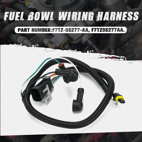 For 96-98 Ford 7.3L Powerstroke Replaces F7TZ-9S277-AA Fuel Bowl Wiring Harness - Picture 3 of 14
