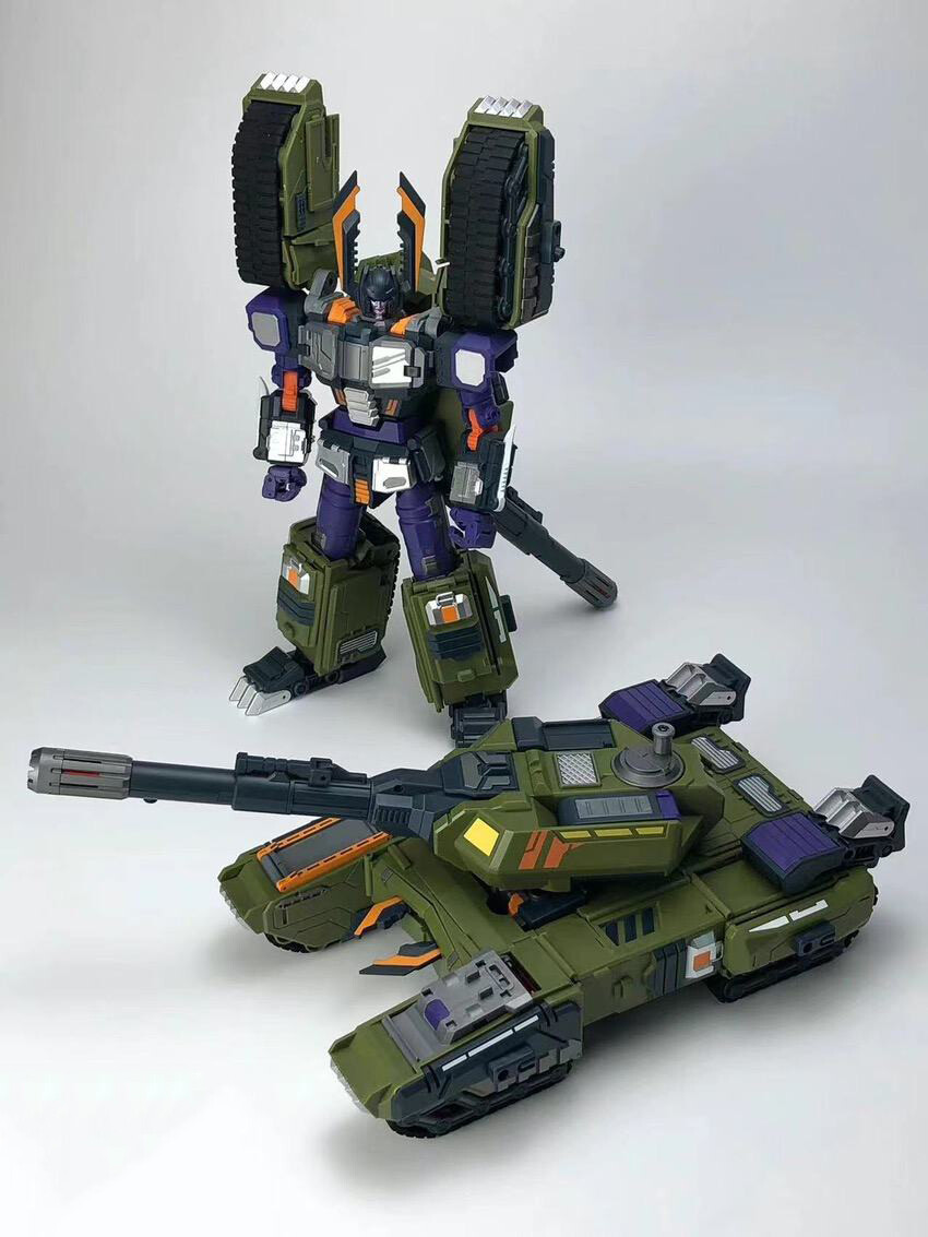 FansHobby FH MB-17 Armada Meg-Tyranno Figure Robot Tank Toy FansHobby FH MB-17 Armada Meg-Tyranno Figure Robot Tank Toy