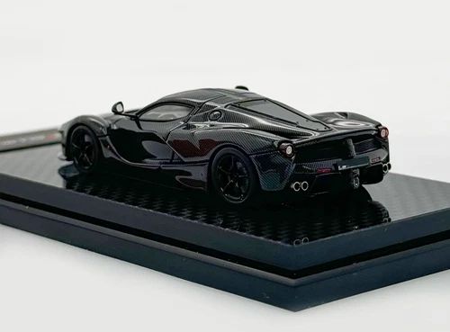 DMH 1:64 schwarz Vollcarbon Laferrari Aperta Sport Modell Diecast Resin Auto - Bild 7 von 17