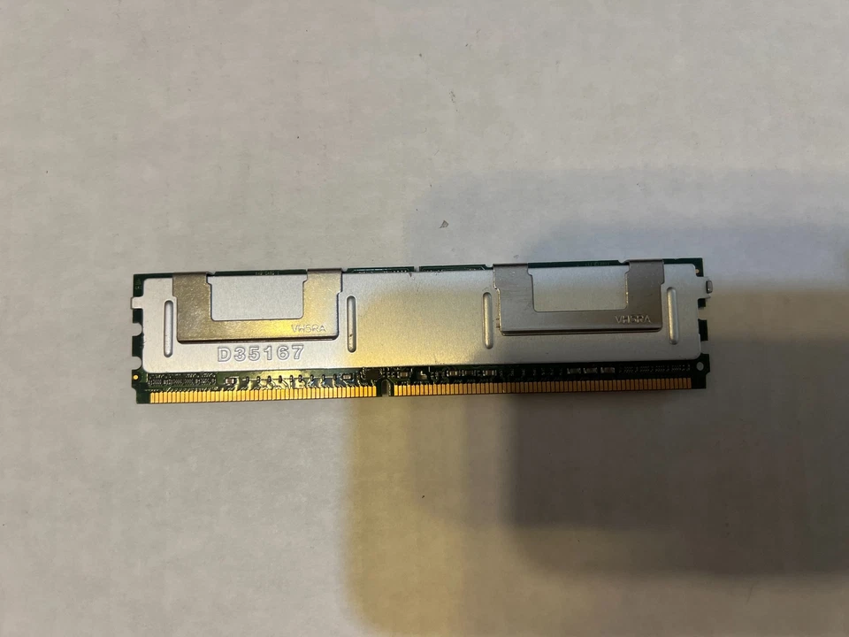 CRUCIAL 8GB DDR2-667 PC2-5300F 2RX4 240PIN FBDIMM CT102472AF667.M18DC0D6 J3-4(13 - Image 4 of 4