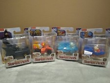 DC League of Super-Pets Die Cast Vehicle Assortment Lot of 4 Fisher-Price Mattel