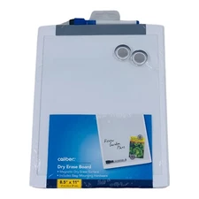 Whiteboard 8.5 x 11" Small Dry Erase White Board With Marker, Magnetic