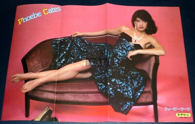 PHOEBE CATES Leggy Barefoot 1985 JPN Pinup Poster 11x15.7 #pf/k eBay