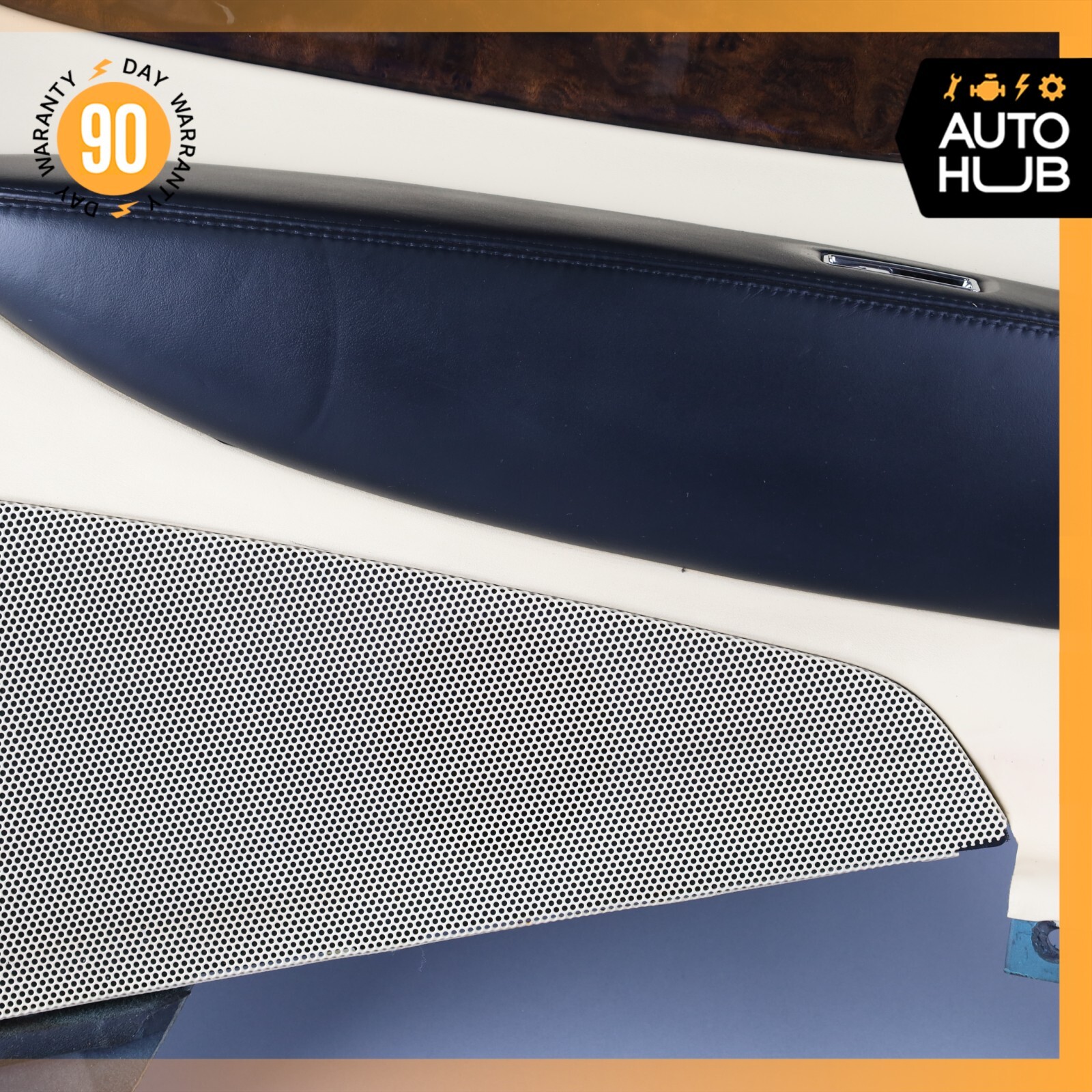 07-11 Bentley Continental GTC Rear Left Driver Side Interior Door Panel OEM 63k