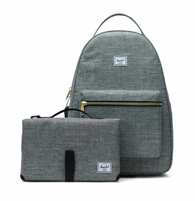 Herschel Nova Sprout Backpack Rucksack Tasche Raven Crosshatch Grau