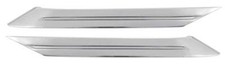1966-67 Coronet Belvedere Gtx Satellite Sail Panel Moldings Stainless Steel Pair 1966-67 Coronet Belvedere Gtx Satellite Sail Panel Moldings Stainless Steel Pair