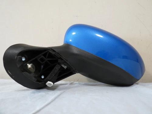 ✅ 12 13 14 15 16 Fiat 500 2dr POWER HEAT Side View Mirror Left DRIVER Blue OEM