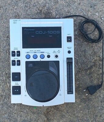 Pioneer DJ CDJ-100S CD Player silver Compact Disc Player tested