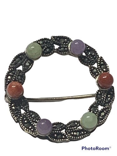 sterling silver 925 pin multiple colors