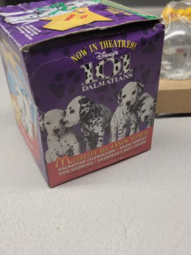 Disney Mc'Donalds 1996 101 DALMATINER SNOW DOME - SNOW FURRIES - Bild 7 von 8