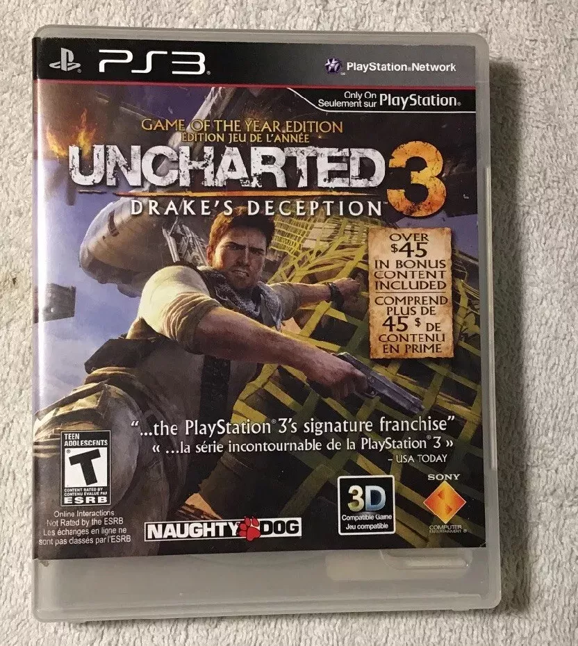 Uncharted 3: Drake's Deception (Game of the Year) for PlayStation 3