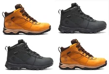 Timberland Men's Mt. Maddsen Lace Up Waterproof Hiker Boot Wheat Black