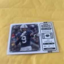 2023 Panini Contenders Joey Porter Jr. Pittsburgh Steelers College Ticket Rookie
