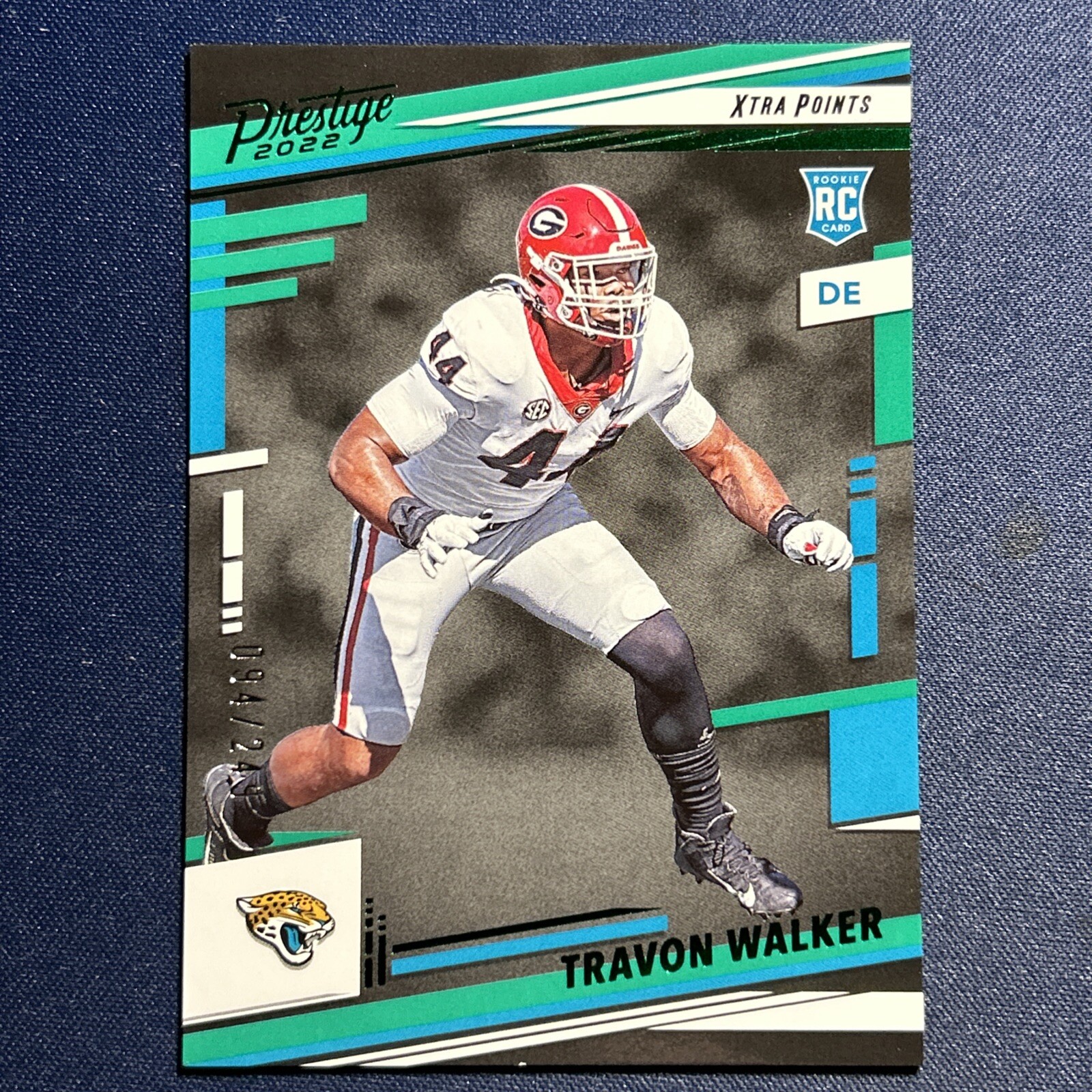 2022 Panini Prestige - Rookies Xtra Points Green #337 Travon Walker /249 (RC)