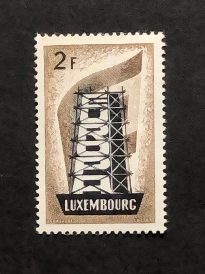 Luxemburgo 1956 Europa Serie muy especial val.Cat. 575€ MNH - Imagen 3 de 4