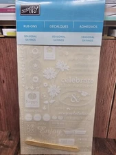 Stampin' Up! Rub Ons - Seasonal Sayings