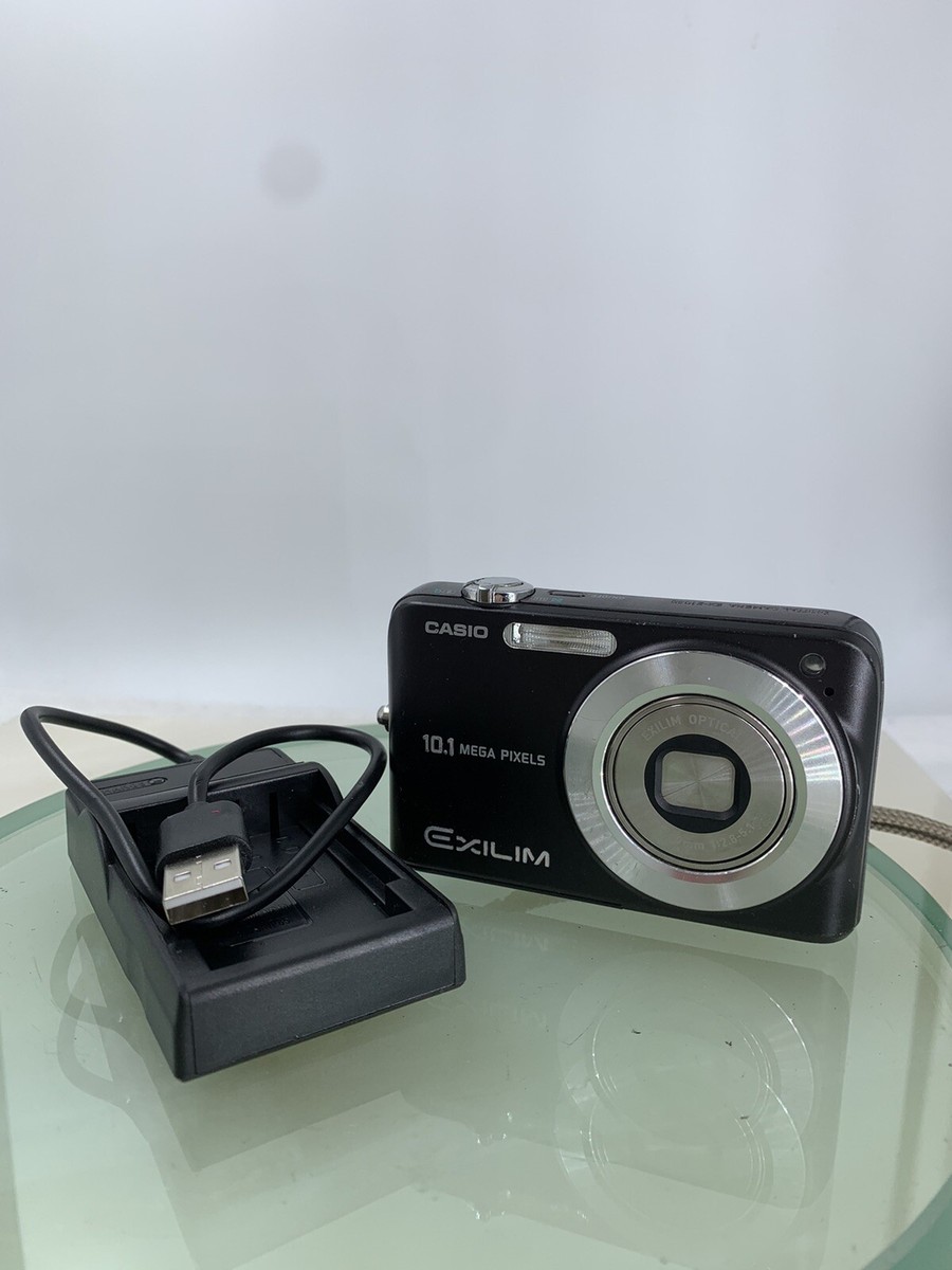 Casio Exilim EX-Z1050 10.1 MP Digital Camera BLACK + CHARGER +